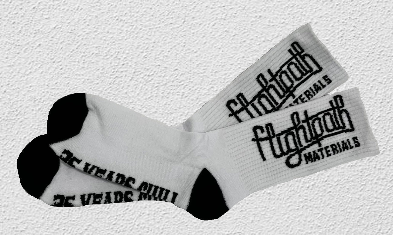 QC Crew Sock - White