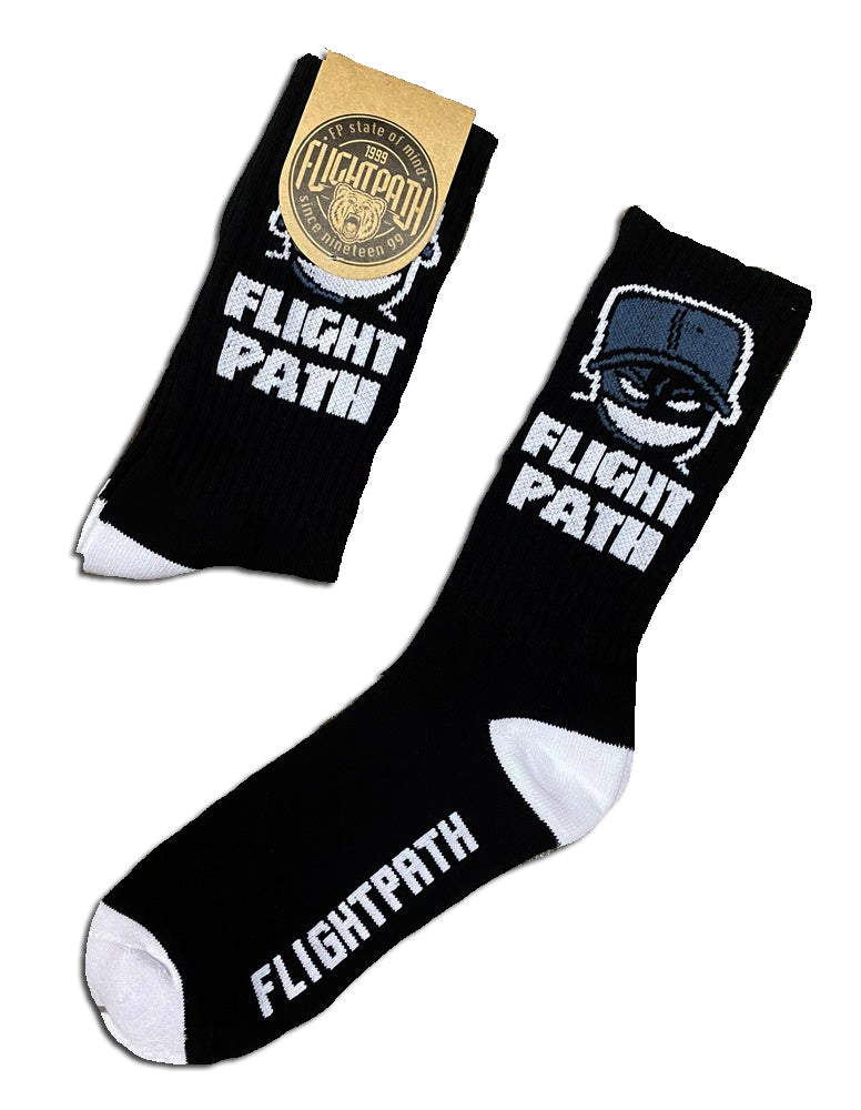 Timebomb Crew Sock - Black